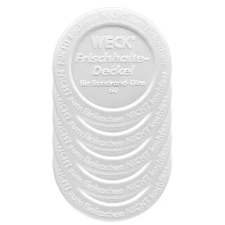 5 x WECK-Frischhaltedeckel RR  60