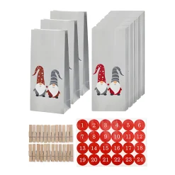 Adventskalender Bastelset 'Wichtel', 72-teilig