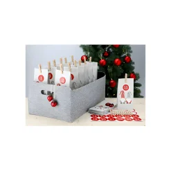 Adventskalender Bastelset 'Wichtel', 72-teilig