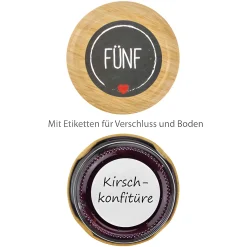 Adventskalender-Set 'Stapelglas'