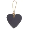 Anhänger 'Herz' aus Schiefer 8 cm