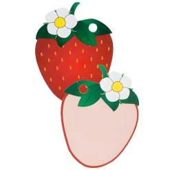 Anhänger Set 'Erdbeere', 11-teilig