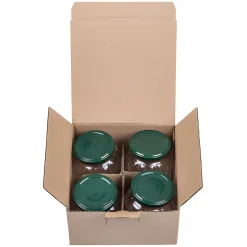 Automatikkarton 163 x 163 x 87 mm, 4er Gefache