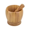 Bambusmörser mit Stößel Ø 12 cm