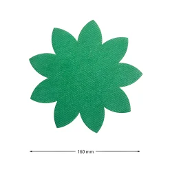 Blattdeckchen Ø 160 mm, grün, 10 Stück