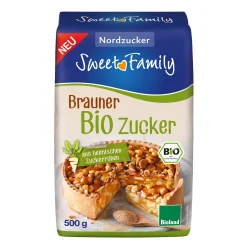 Brauner Bio Zucker, 500 g