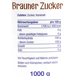 Brauner Zucker, 1 kg