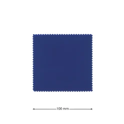 Deckchen 100 mm blau