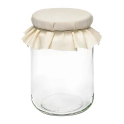 Deckchen 140 mm natur rund