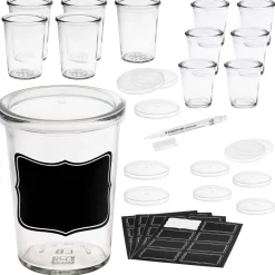 Dessert- und Vorspeisenglas Set, 12 Stück