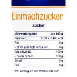 Einmachzucker, 1 kg