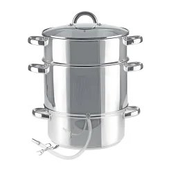 Entsafter 7 Liter Edelstahl ELO