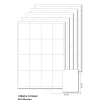 Etiketten 50 x 70 mm weiß -  5 Blatt A4
