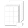 Etiketten 63,5 x 38,1 mm weiß -  5 Blatt A4