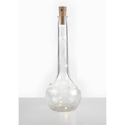 Flaschenlicht mit Abschaltautomatik, 8 LEDs, warmweiß