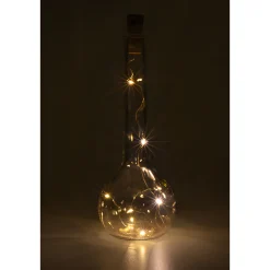 Flaschenlicht mit Abschaltautomatik, 8 LEDs, warmweiß