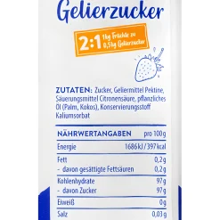 Gelierzucker 2:1 für Küchenmaschinen, 500 g