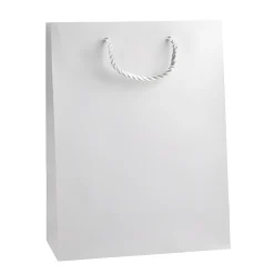 Geschenktüte weiß, groß