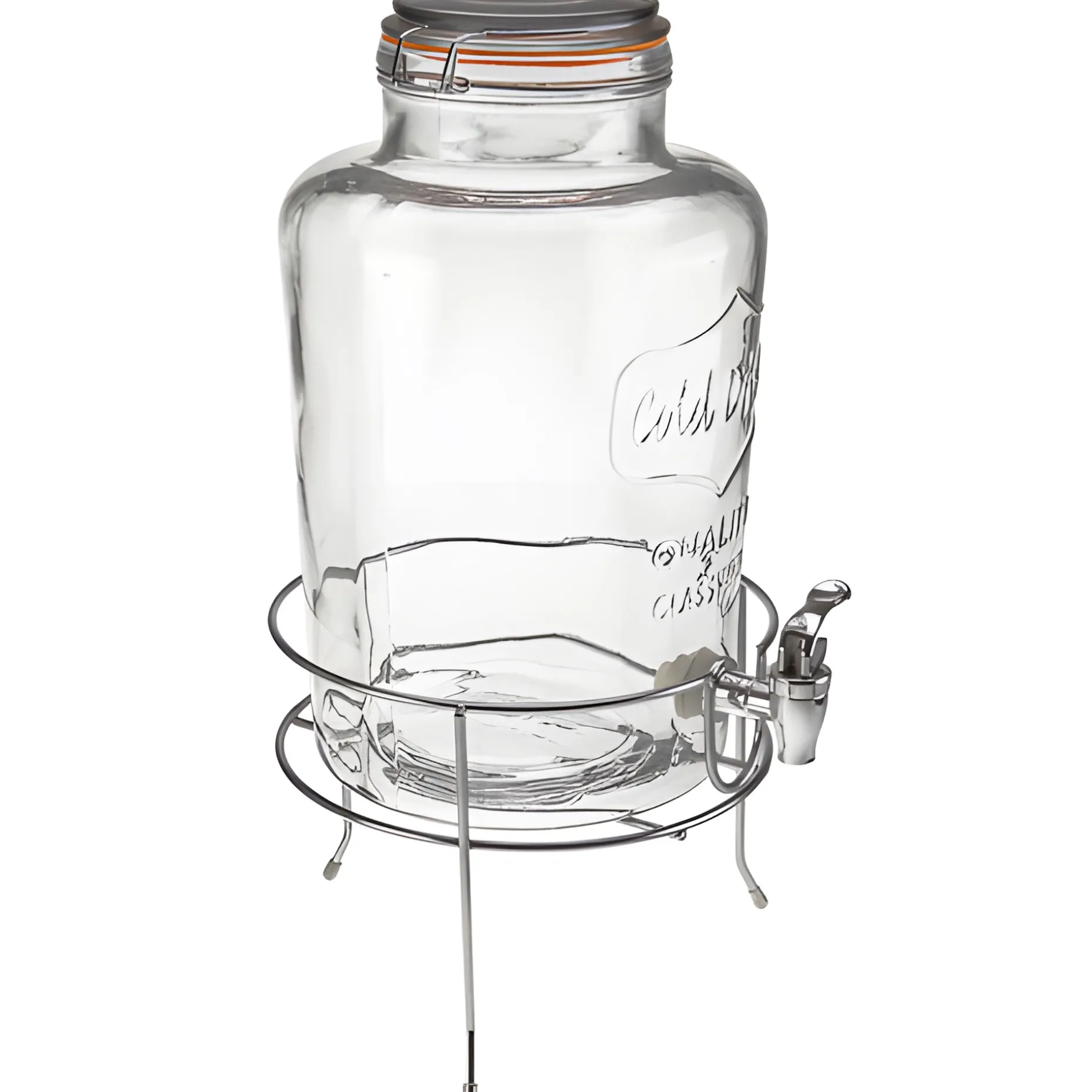 Getränkespender 8 Liter mit Bügelverschluss