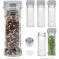 Gewürzmühle 110 ml, 6er Set