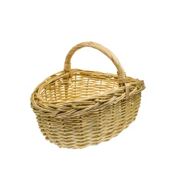 Henkelkorb Weide oval bauchig