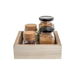 Holzkiste 17 x 17 x 5,3 cm