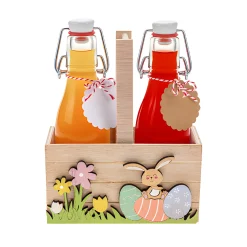 Holzkorb 'Ostern', 15 x 7,5 x 18 cm