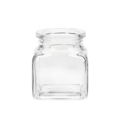 Korkenglas  120 ml quadratisch