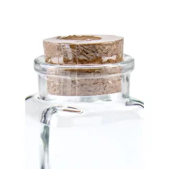 Korkenglas  150 ml quadratisch