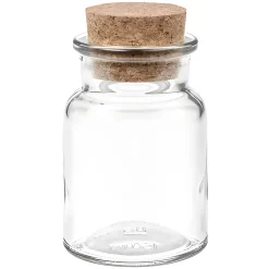 Korkenglas  150 ml rund