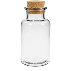 Korkenglas 300 ml rund