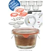 Kuchen im WECK-Gugelhupf Glas 165 ml, 6er Set