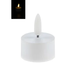 LED Teelicht mit Timer, warmweiß