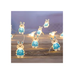 Lichterkette 'Osterhasen' mit 20 LEDs, warmweiß