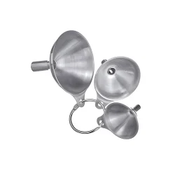 Mini-Trichter Edelstahl, 3er Set
