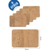 Naturkork-Etikett 90 x 60 mm, 6 Stück