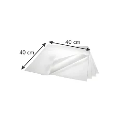 Passiertuch 'Della Casa' 40 x 40 cm, 5er Pack