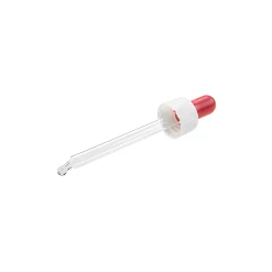 Pipette DIN 18 weiß  89 mm