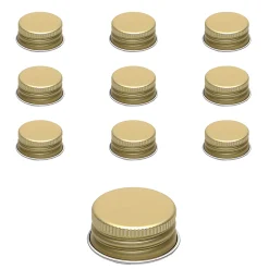 PP 28 gold Aluminium, 10 Stück