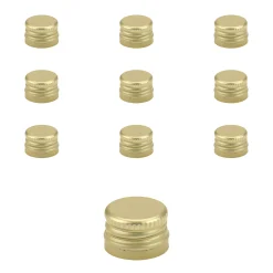 PP 18 gold Aluminium mit Originalitätsring, 10 Stück