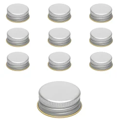 PP 31,5 silber Aluminium, 10 Stück