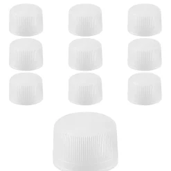 PP 28 weiß Kunststoff mit Originalitätsring Typ C, 10 Stück
