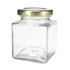 Quadratglas 111 ml G+F