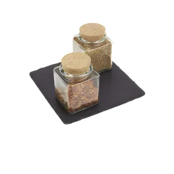 Schieferuntersetzer 17 x 17 cm