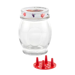 Schraubglas 'L'Ortolano' 390 ml mit Deckel CT 70