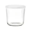 Servierglas 'Igloo' 750 ml mit Deckel, weiß