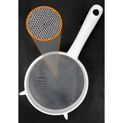 Sieb 19 cm Kunststoff weiß