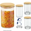 Steffis Fermentier-Set Sturzglas 545 ml, 4 Stück