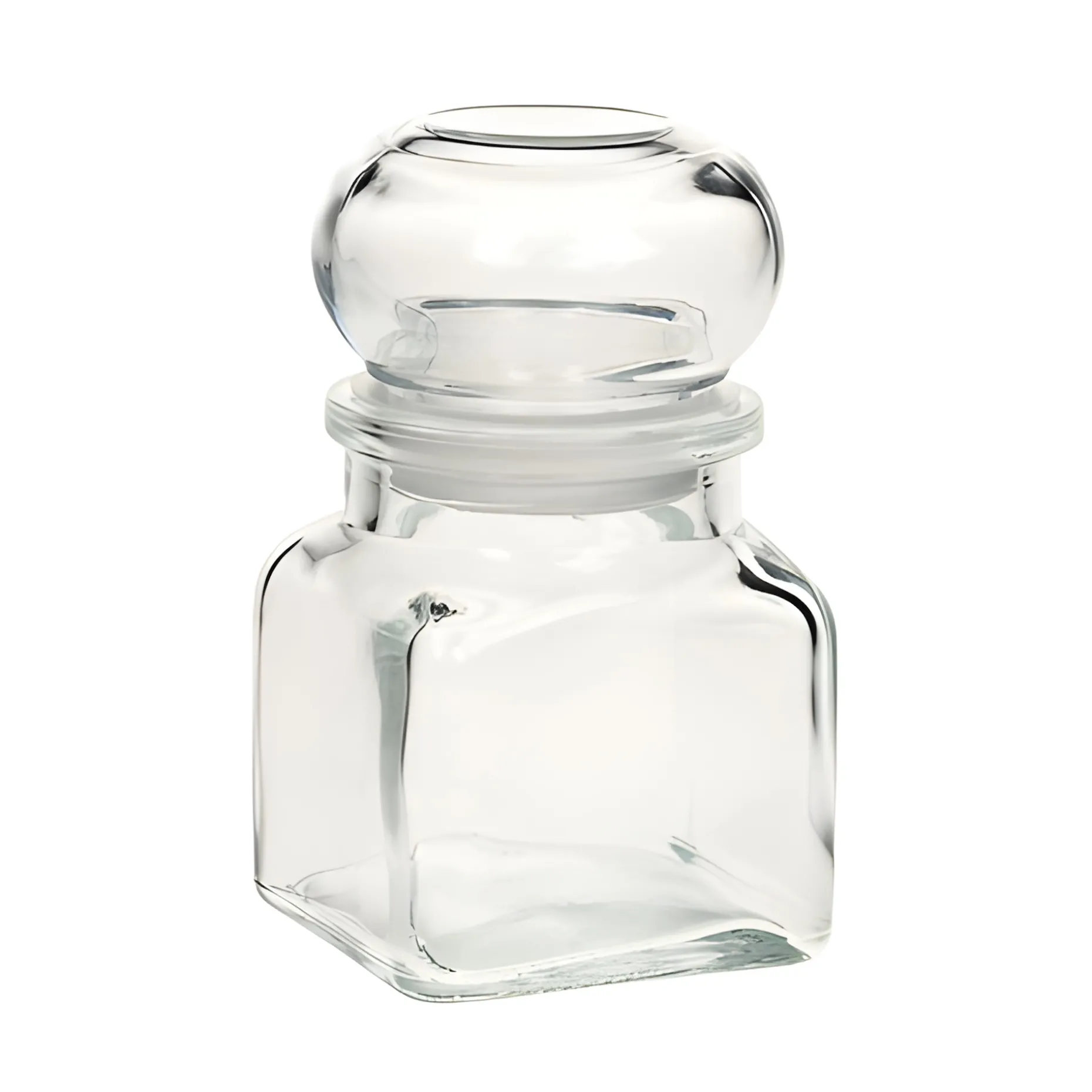 Stopfenglas 120 ml quadratisch