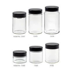 TO 66 Deep schwarz Kunststoff, 10 Stück